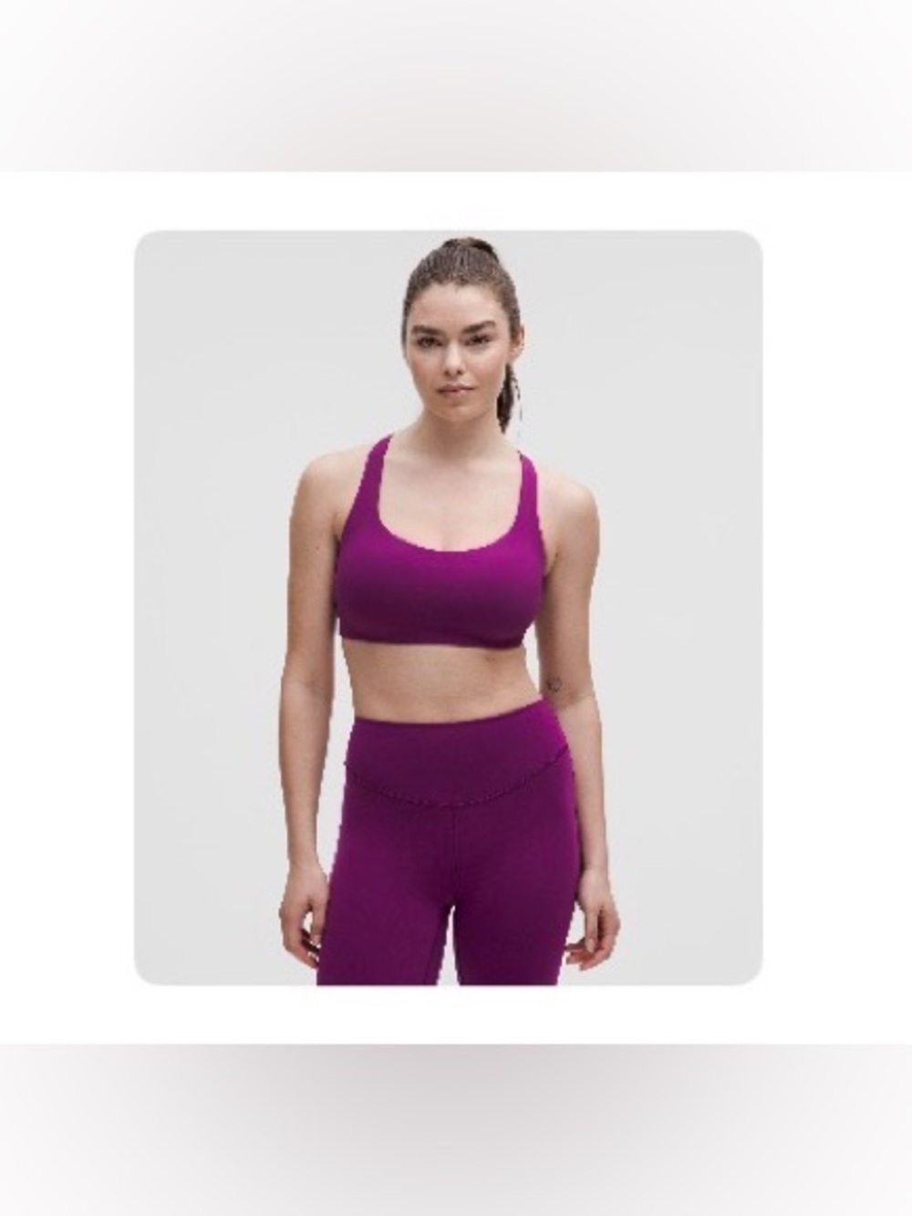 Lululemon FlexyFlex Strappy Yoga bra